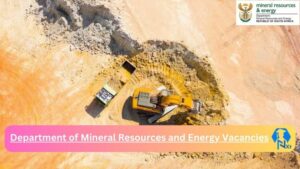 x1 Department of Mineral Resources and Energy Vacancies 2025 Opportunities @www.dmr.gov.za Career Portal