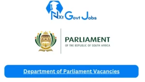 x1 Parliament Vacancies 2025 Opportunities @careers.parliament.gov.za Career Portal