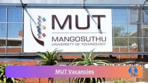 x1 MUT Vacancies 2025 Opportunities @www.mut.ac.za Career Portal